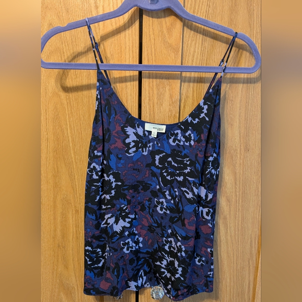 Wildred FREE Floral Spaghetti Strap Top